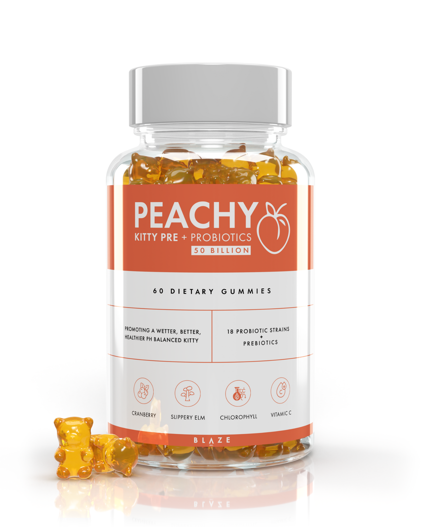 Peachy Probiotic Gummies
