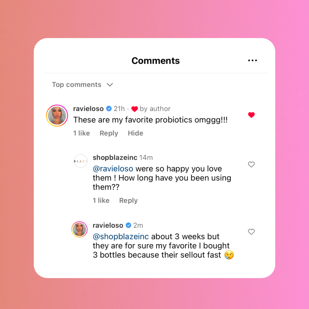 Trio Peachy Probiotic's