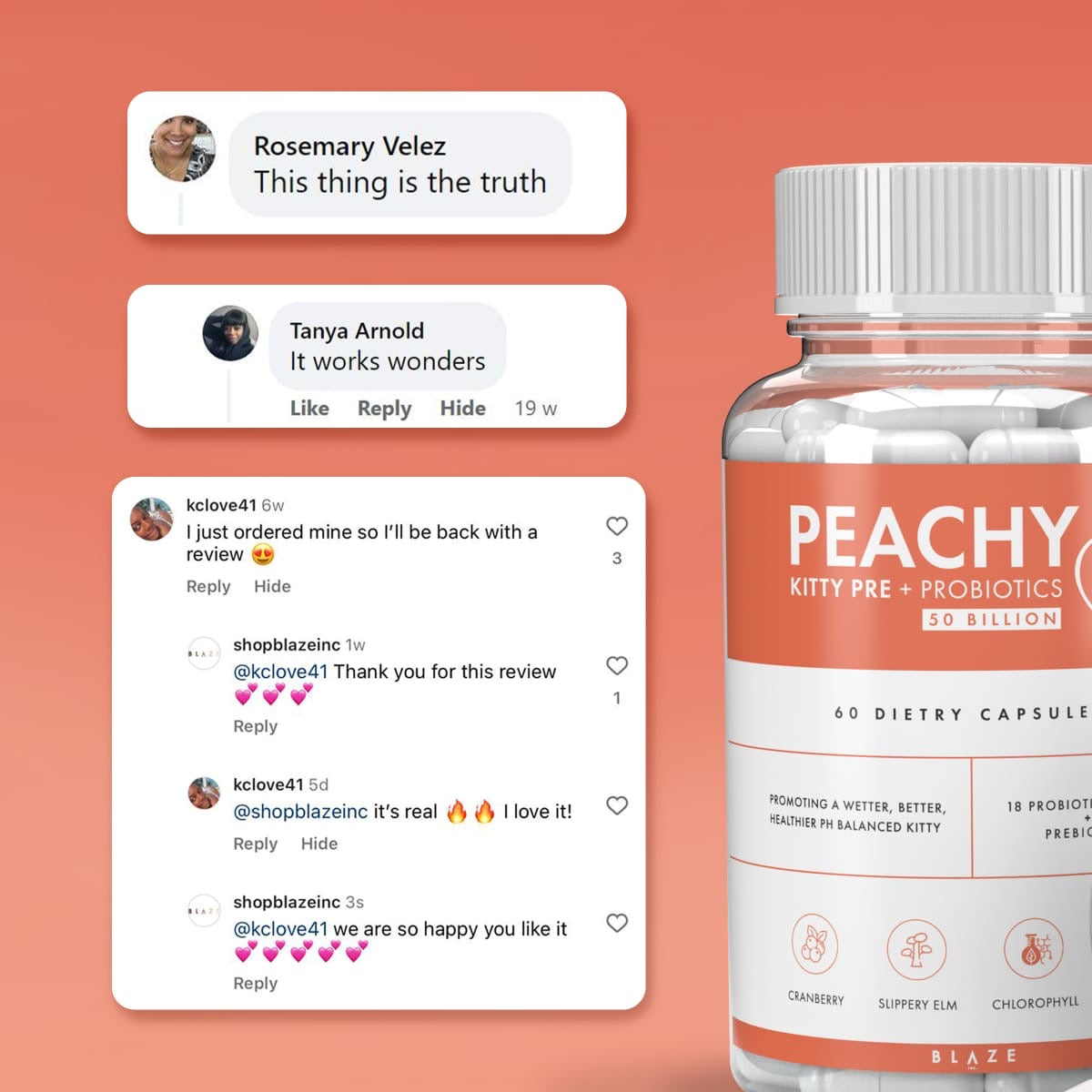 Slippery Peach Probiotics